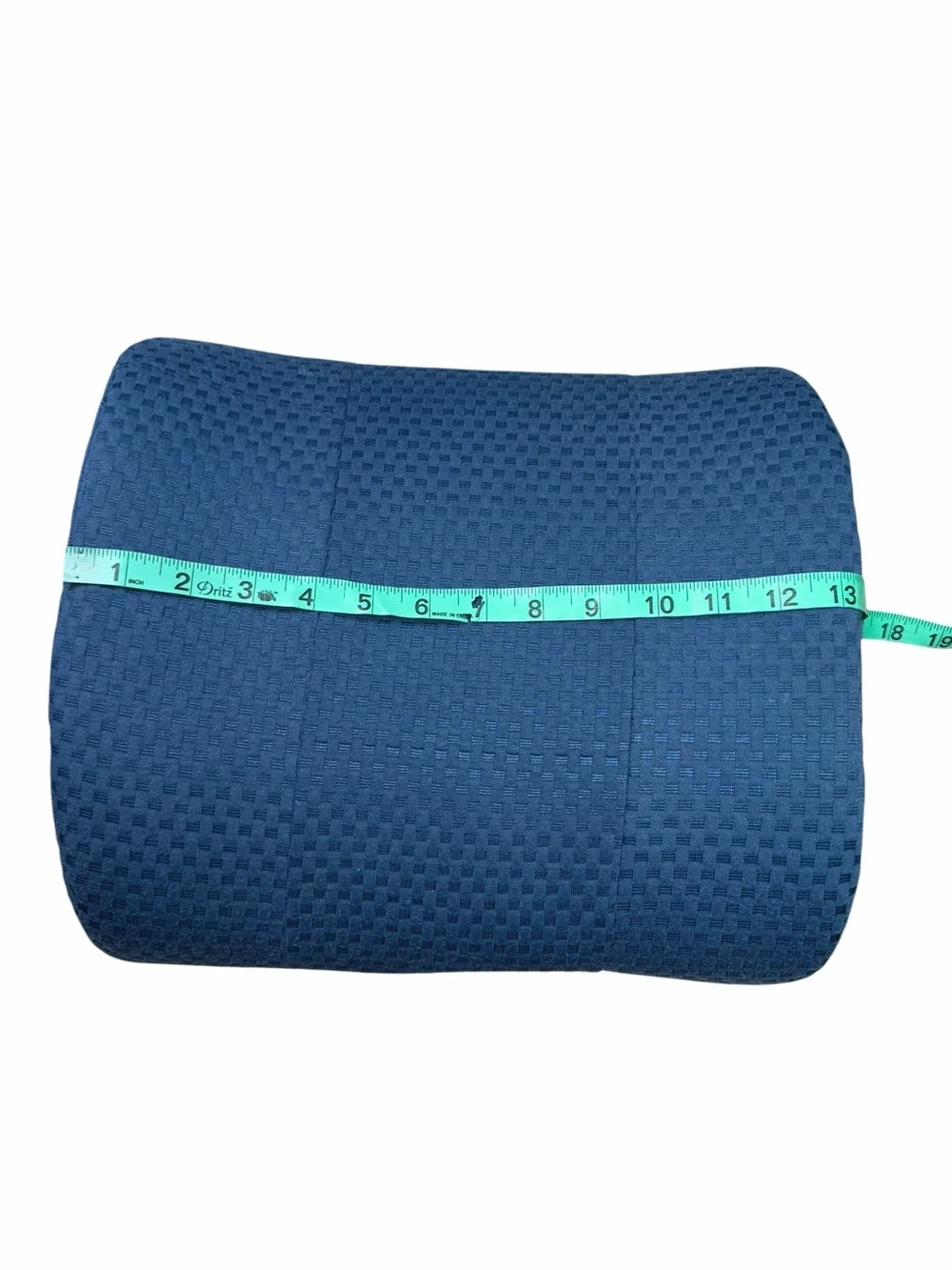Therapist's Choice Blue Memory Foam Contoured Lumbar Support Pillow